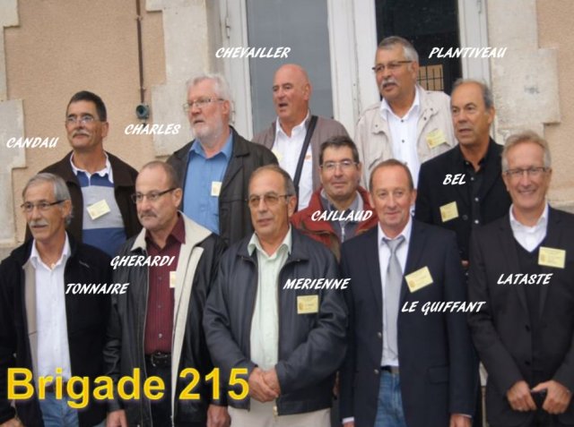 Rassemblement brigade 215